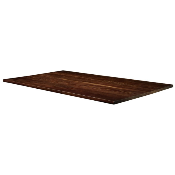 Pax Solid Ash Walnut Stained Table Top